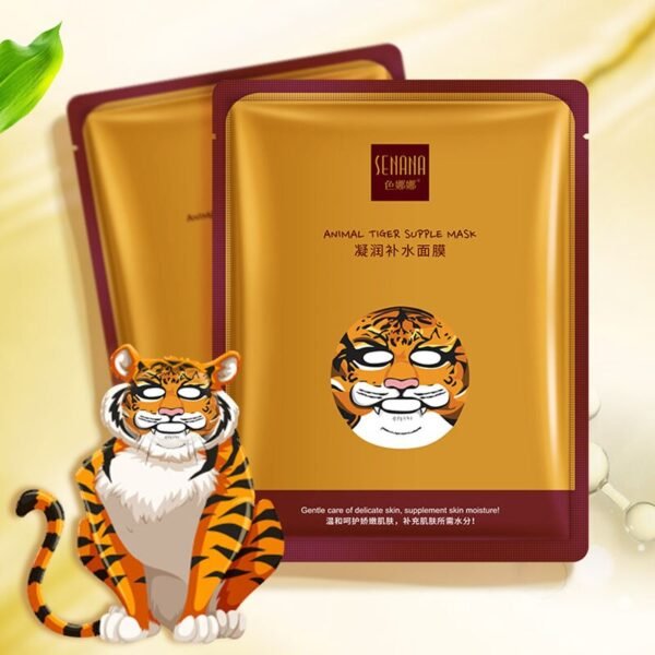 Mascarilla Facial Hidratante Tigre - BIOAQUA - Cosmética Coreana - Imagen 7