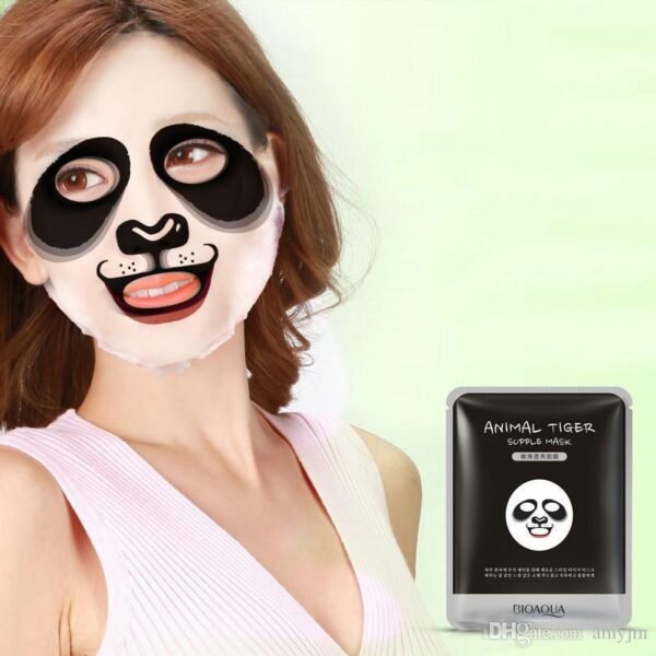 Mascarilla Facial Hidratante Panda - BIOAQUA - Cosmética Coreana - Imagen 3