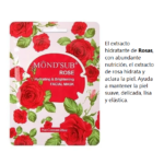 Mascarilla de Rosas Hidratante e Iluminadora - MOND'SUB - Imagen 3