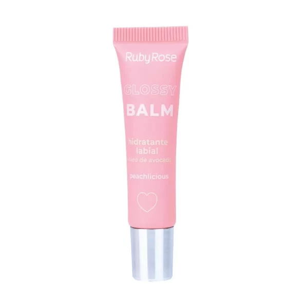GLOSSY BALM PEACHLICIOUS - Ruby Rose - Imagen 1