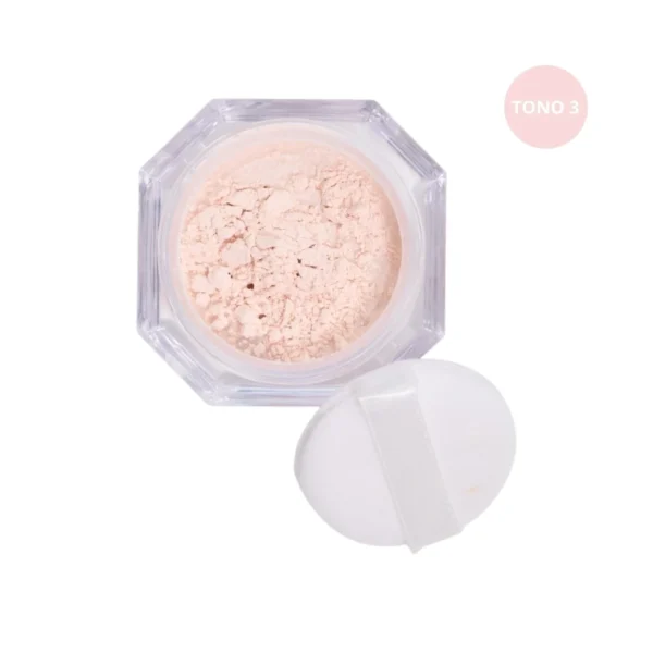 POLVO COMPACTO AIRLIGHT MELY - Tono 3 - Mely - Imagen 1