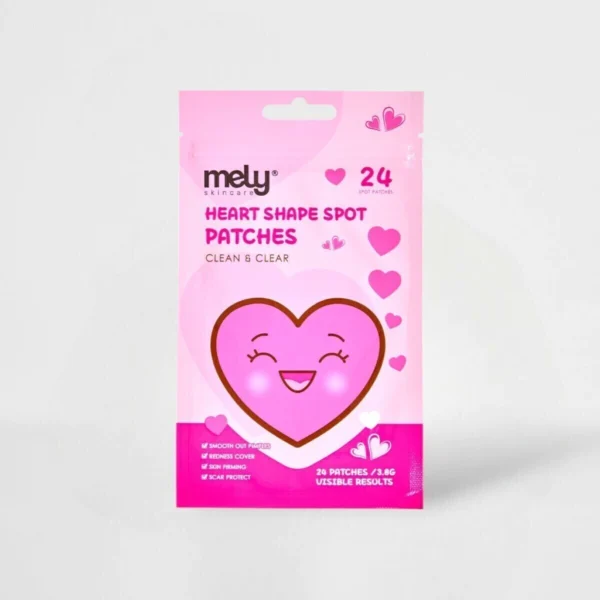 PARCHES ANTI ACNÉ FORMA CORAZON - Imagen 1