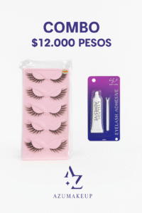 ✨ Combo Pestañas Glam + Adhesivo Transparente ✨